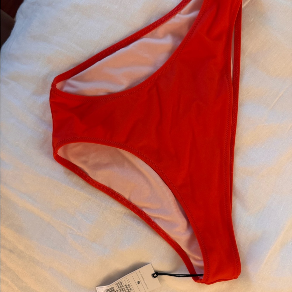 Orange Women's Swim Bottom